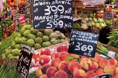 mercato di Barcellona