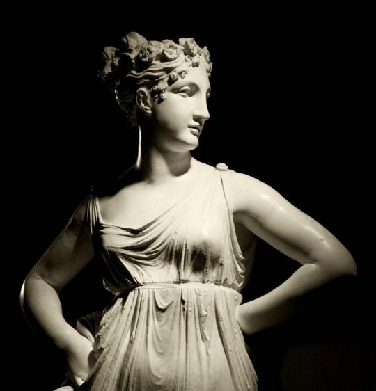 A. Canova, Danzatrice con le mani sui fianchi